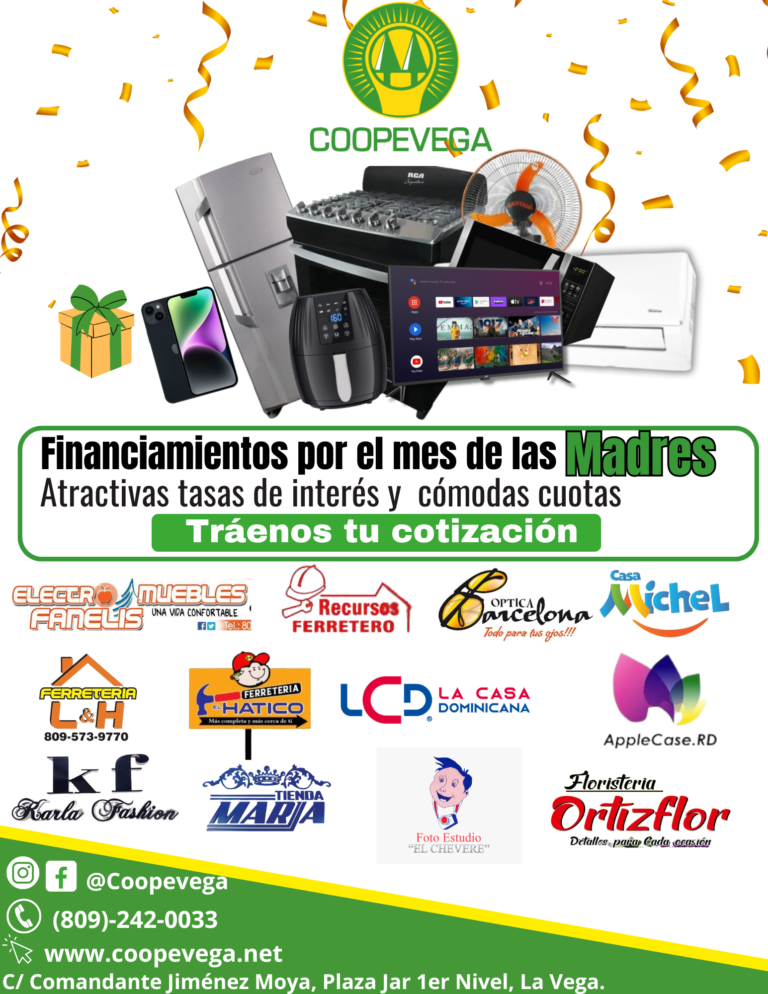 FERIA DE FINANCIAMIENTOS MES DE LAS MADRES